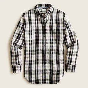 J Crew Relaxed-fit featherweight flannel shirt in Friday plaid Size 8
